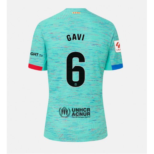 Dámy Fotbalový dres Barcelona Paez Gavi #6 2023-24 Třetí Krátký Rukáv